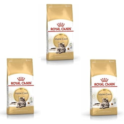 Image of Royal Canin Maine Coon Complete Adult Dry Cat Food 3 x 400g