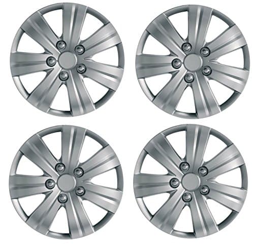 Image of UKB4C Set of 4 Wheel Trims Hub Caps 15" Covers fits VW Golf Polo Touran Caddy