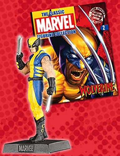 Image of Eaglemoss Marvel Figurine Collection Nº 2 Wolverine
