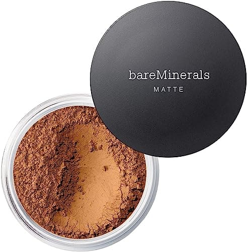 Image of bareMinerals ORIGINAL MATTE Loose Mineral Foundation Broad Spectrum SPF 15 - Clean Mineral Powder Face Makeup, Sheer-to-Full Coverage, Reduces Shine, Talc-Free, Non-Comedogenic, Vegan