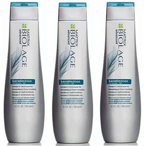 Image of Matrix Biolage Keratin Dose Shampoo 3 Pack (3 x 250 ml)