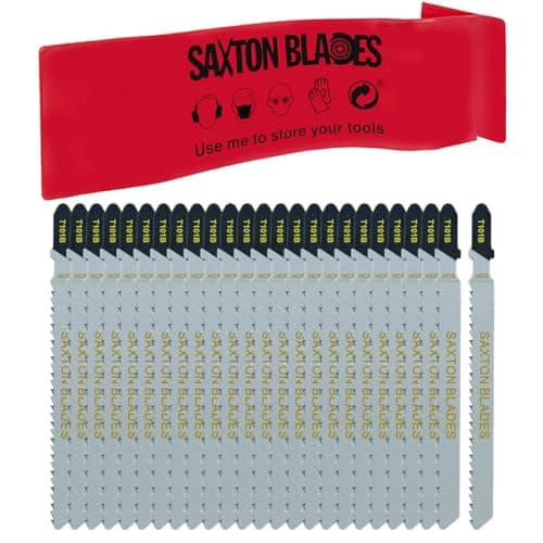 Image of 15 x Saxton Jigsaw blades Wood T101B fit Bosch, Dewalt, Hitachi, Makita, Festool, Milwaukee etc