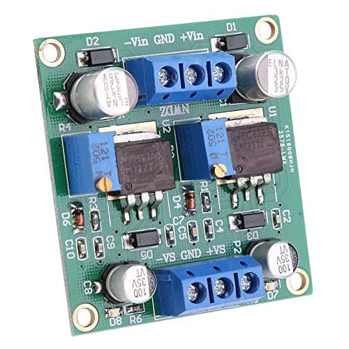 Image of Lm317/337 Positive And Negative Voltage Regulator, Voltage Stabilizing Power Supply Module Linear Adjustable Low Ripple ±5V ±12V ±15V ±24V ±36V Power Board