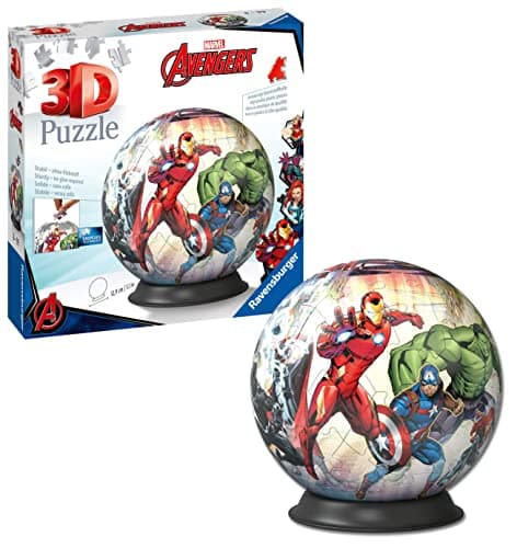 Image of Ravensburger Marvel Avengers 3D Jigsaw Puzzle for Kids Age 6 Years Up - 72 Pieces - No Glue Required
