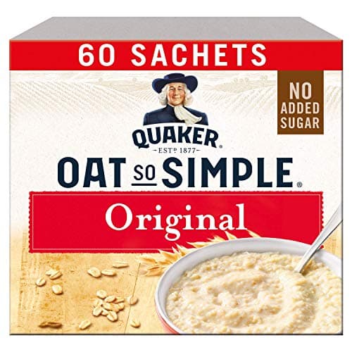 Image of Quaker Oat So Simple Original Porridge Sachets, 60 x 27 g