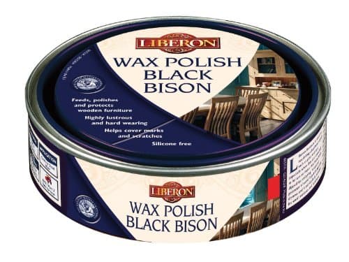 Image of Liberon BBPWAP500 500ml Bison Paste Wax - Antique Pine