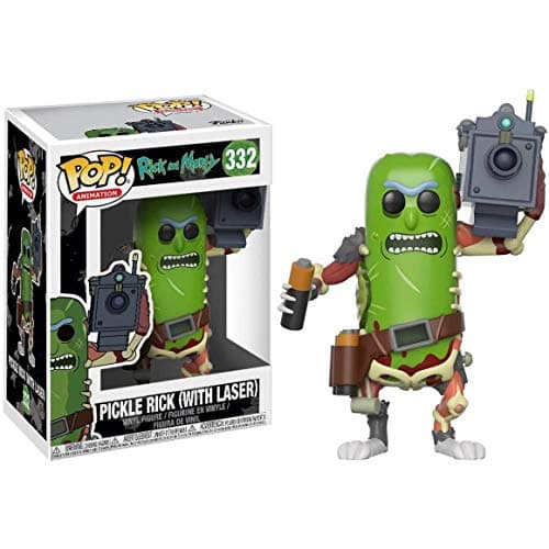 Image of Funko Pop! Animation: R&M - Pickle Rick With Laser - Rick & Morty - Collectable Vinyl Figure - Gift Idea - Official Merchandise - Toys for Kids & Adults - TV Fans - Model Figure for Collectors