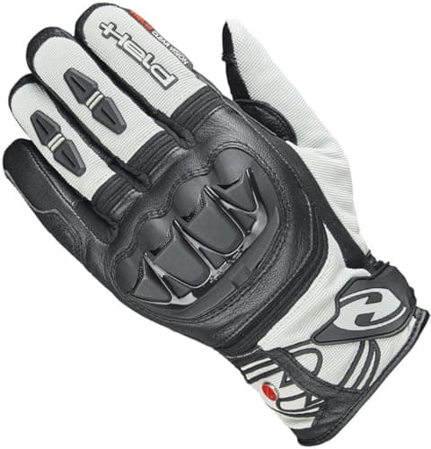 Image of Held Sambia Evo GTX Motorcycle Gloves Grey/Black K-8