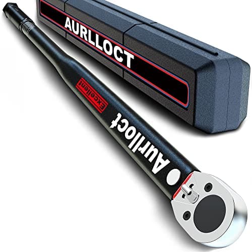 Image of Aurlloct 3/4" Drive Click Torque Wrench Set, Torque Wrench Car 50-500 Nm, Wheel Torque Spanner, ± 5% Accuracy for Truck, Car, Tire Replacement, and Motorcycle Car Maintenance