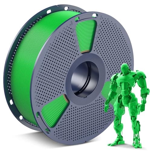 Image of SUNLU PLA 3D Printer Filament, Neatly Wound PLA Filament 1.75mm, Dimensional Accuracy +/- 0.02mm, 1KG Spool 2.2lbs. (Green)