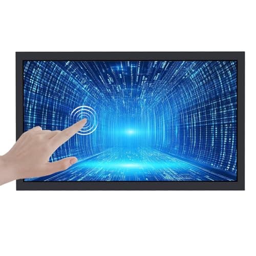 Image of VSDISPLAY 18.5 inch 1920x1080 TFT LCD Indurstrial Touch Monitor,H/D VGA DVI Video Port,Metal Shell with Bracket