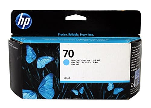 Image of HP Original No.70 Light Cyan Ink Cart 130ml