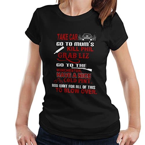 Image of Shaun Of The Dead Plotline Women's T-Shirt