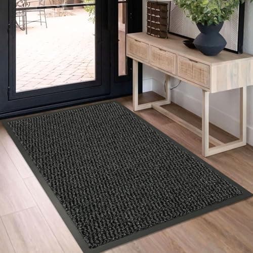 Image of GULLAMBO Non Slip Heavy duty Extra Large carpet mats 150cm x 90cm Indoor-Outdoor for Living room Patio Backyards Farmyard Garden restaurants hospitals Offices Hotels Camping High Traffic Areas