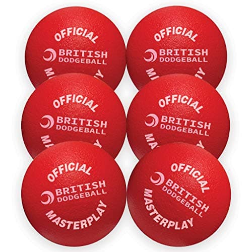 Image of Play-Sport British Dodgeball - Foam Dodgeball - 15cm, Single (Red)
