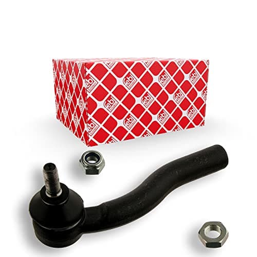 Image of febi bilstein 22907 Tie Rod End with lock nut and counter nut, pack of one