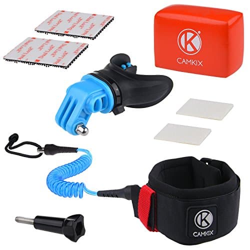 Image of Surf Mouth Mount Kit compatible with Gopro Hero (Mouth Mount + Coil Arm Strap + Floater, for Gopro Hero)