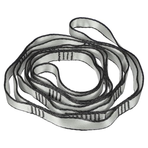 Image of PATIKIL 22KN Adjustable Daisy Chain Yoga Extend Belt 1.5M, Nylon Climbing Sling Straps for Home Workout Exercise Pilates Gymnastics, Grey