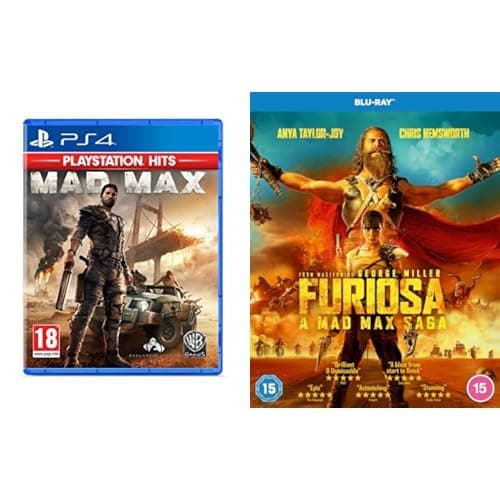 Image of Furiosa: A Mad Max Saga [Blu-ray] & Mad Max (PS4)