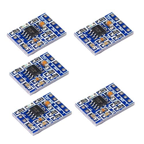 Image of Hailege 5pcs HXJ8002 Mini Amplifier Board 3W Solo Channel Audio Power Amplifier Module Replace PAM8403 2.0-5 .5 V
