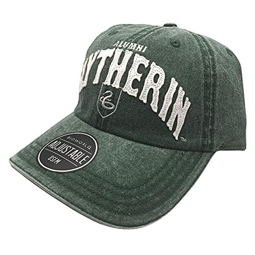 Image of Harry Potter Slytherin Alumni Adjustable Cap - Official Licensed Merchandise - Great Gift Idea Green
