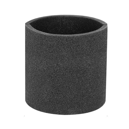 Image of Pack of 2 Foam Cover, Foam Filter Mat Wet Filter, Foam Filter Vacuum Cleaner Round, Wet Filter for Vacuum Cleaners, Reusable Water Washable Foam Filter for Shop-Vac Vacuum Cleaners