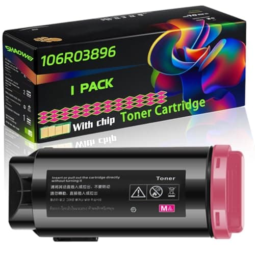 Image of 106R03896 Compatible for Xerox Toner Cartridge with Chip VersaLInk C600 C600DN C600N C605 C605X C605XL Printers (Magenta)