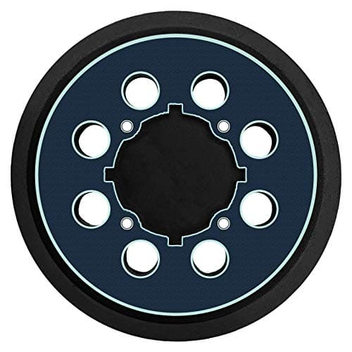 Image of 1 x SabreCut OSSCS003 125mm Medium 8 Hole Random Orbital Sander Hook & Loop Backing Pad Compatible with DeWalt DWE6423 6423K DWE6421 6421K DCW210B
