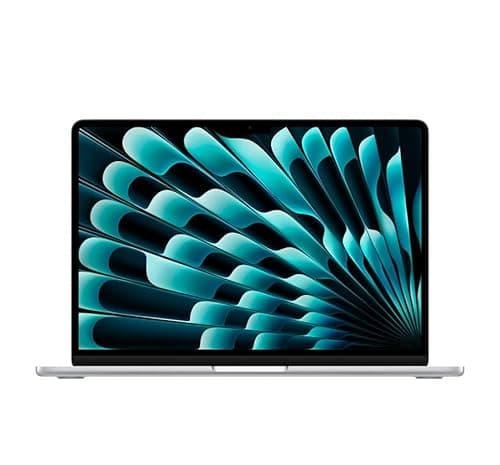 Image of 2024 Apple MacBook Air with Apple M3 Chip with 8CPU & 8GPU (13-inch, 8GB RAM, 256GB SSD Storage) (QWERTY English) Silver (Renewed)