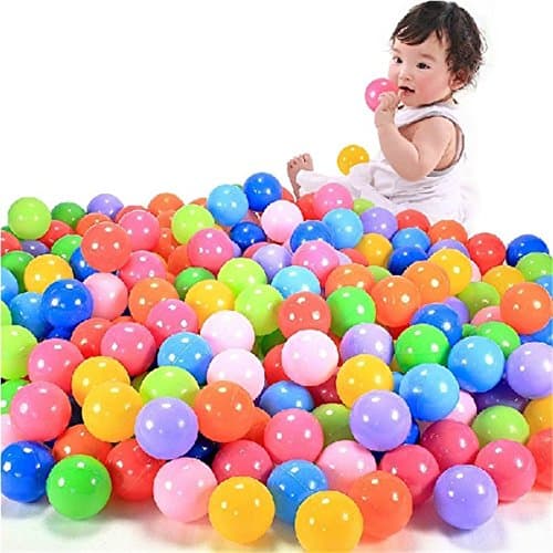 Image of Aoleytech 100pcs/200pcs Play Balls Colorful Ball Fun Ball Soft Plastic Ocean Ball Baby Kid Toy Swim Pit Toy (100pcs play balls)