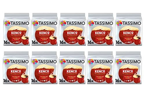 Image of Tassimo Kenco Americano Smooth Coffee Pods - 10 Packs (160 Drinks)