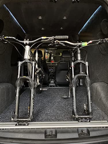 Image of VW Caddy Bike Mount Rail Kit Rack Storage for Van