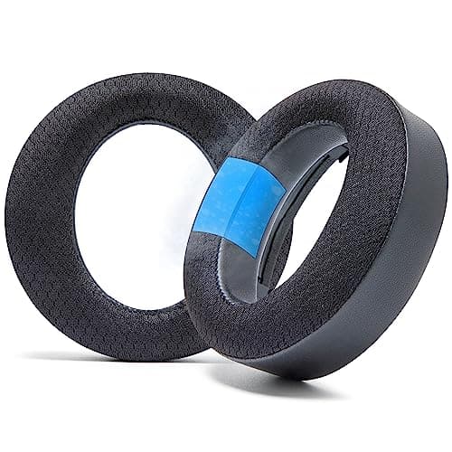 Image of WC Freeze Pulse 3D - Cooling Gel Earpads Compatible with Sony PS5 Pulse 3D, Made by Wicked Cushions | Thicker Cushion & Wider Opening | Black