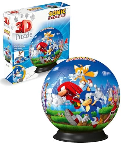 Image of 3D Puzzle-Ball Sonic The Hedgehog: Erlebe Puzzeln in der 3. Dimension