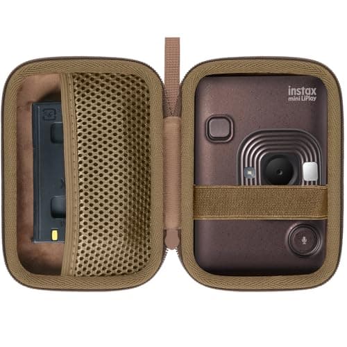 Image of co2CREA Hard Travel Case for Fujifilm Instax Mini Liplay+ /Liplay 2-in-1 Hybrid Instant Camera Photo Printer, Case Only
