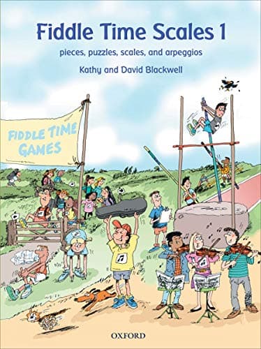 Image of Fiddle Time Scales 1: Pieces, puzzles, scales, and arpeggios by Kathy Blackwell (12-Jan-2012) Sheet music
