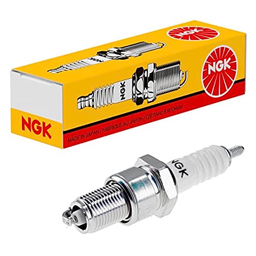 Image of NGK BP6ES Spark Plug, 14.0x19 Thread Size, Nickel Top Material, for Motorcycle