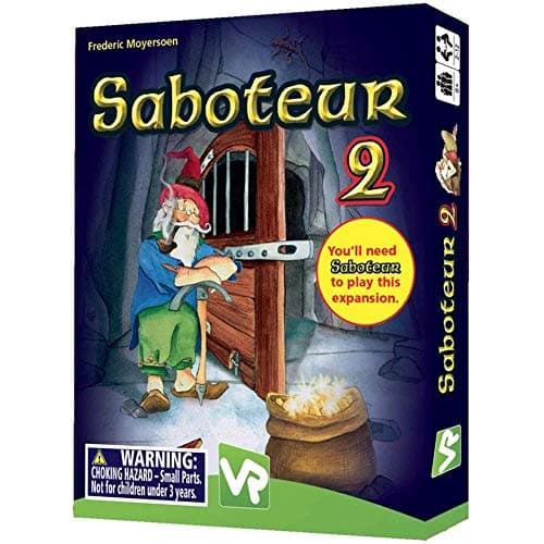 Image of AMIGO Saboteur 2: Treasure Hunting Card Game for 8+