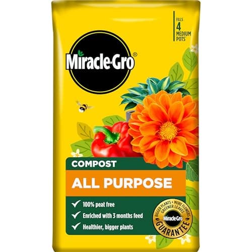 Image of Miracle-Gro PEAT FREE Premium All Purpose Compost, 20 litre, Brown