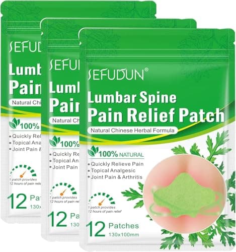 Image of 36PCS Pain Relief Patches,Heat Patches Back Relieve Pain in Minutes, Back Patches for Pain Relief for Arthritis,Relieves Muscle Soreness in Back, Neck, Shoulder-Adhesive Heat Pads Plaster