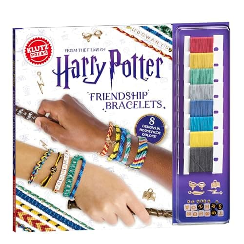 Image of Harry Potter Friendship Bracelets Book (Klutz)