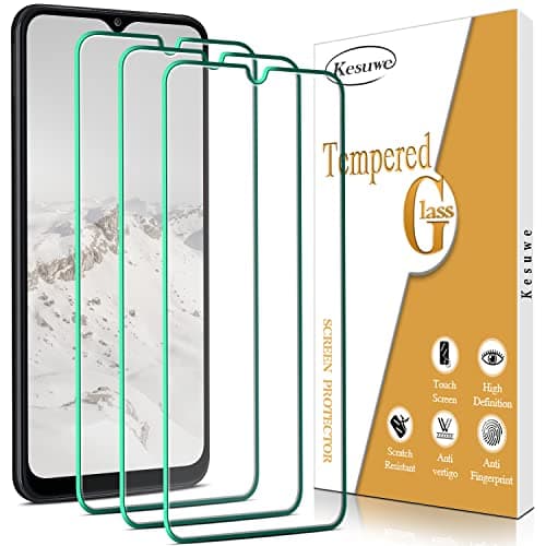 Image of Kesuwe [3 Pack] Screen Protector for Samsung Galaxy A32 5G Tempered Glass, Anti Scratch, Anti Fingerprint, Bubble Free, Easy Installation, Case Friendly