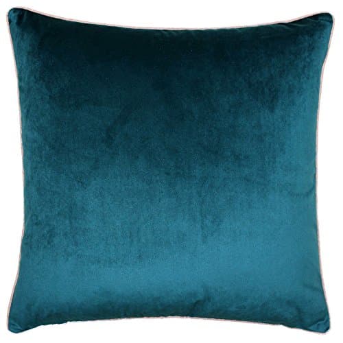 Image of Riva Paoletti - Meridian Signature Collection,Teal/Blush,55x55cm