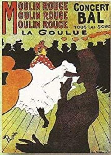 Image of EpochSign Vintage Style Moulin Rouge Paris French Plaque Gift Picture Wall Artmetal tin sign 8x12 inch