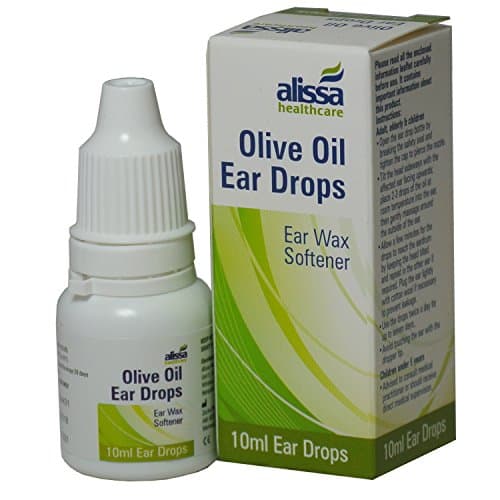 Image of 2 x Olive Oil Ear Wax Drops Softens Removes Wax 10ml (2 Packs)