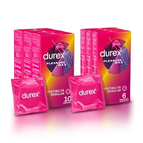 Image of 48 Durex Pleasuremax Condoms