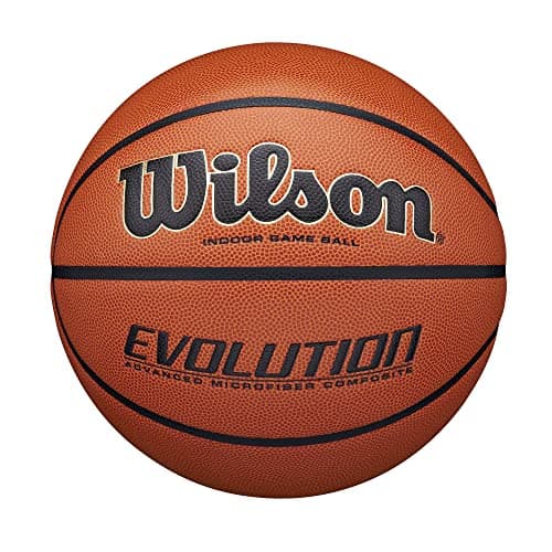 Image of Wilson Men's Evolution Basketball EMEA, Brown, 7