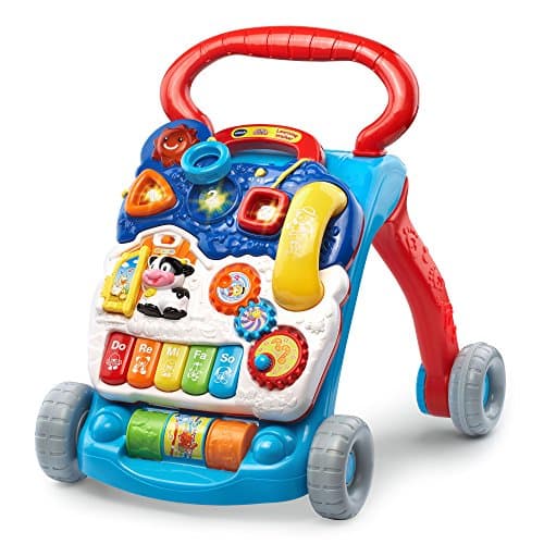 Image of VTech Sit-To-Stand Learning Walker (Frustration Free Packaging), Blue