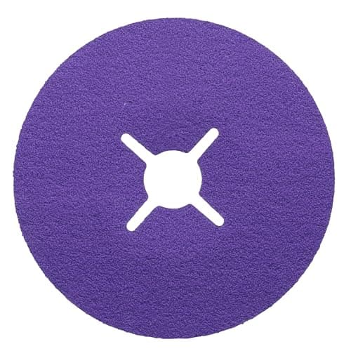 Image of 3M Cubitron 3 Fibre Disc 1187C, 80+, 125 mm x 22 mm, Slotted, 25/Bag