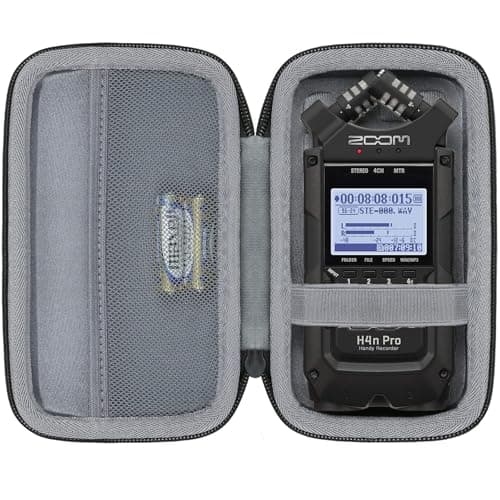 Image of co2CREA Hard Storage Carry Travel Case for Zoom H4n pro Portable Digital Handy Recorder(Case Only,Without Recorder)